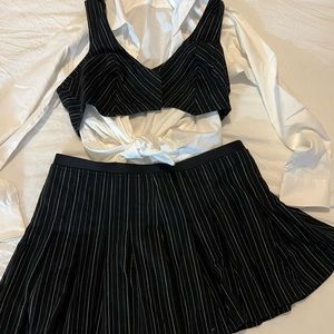 Guess skirt set worn once